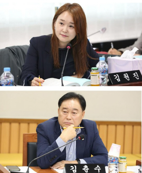 김원진(위)·김춘수 인천 서구의원. 사진=서구의회