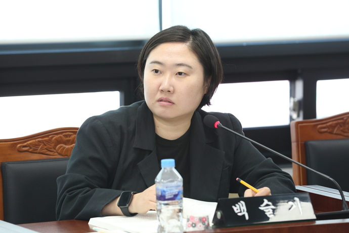 백슬기 인천 서구의원. 사진=서구의회