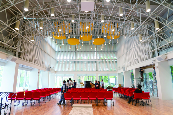 성남물빛정원 뮤직홀 현재 모습. 사진=성남시