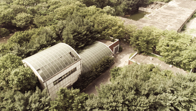 성남물빛정원 뮤직홀 외부 과거 모습. 사진=성남시