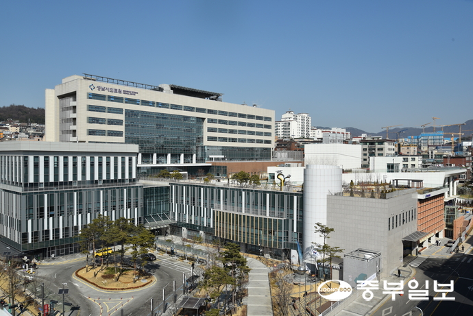 성남시의료원 전경.