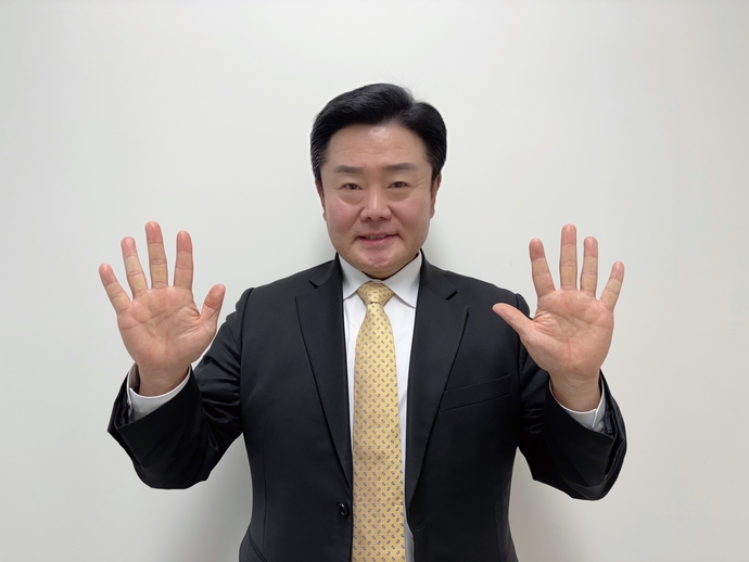 백경열 경기도장애인체육회 사무처장이 제45회 전국장애인체육대회 5연패를 다짐하고 있다. 사진=경기도장애인체육회