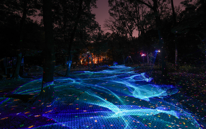 부천 자연생태공원 루미나래 은하수 구간. 사진=부천시청