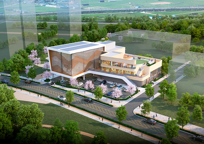 과천시 지식정보타운 문화체육시설 조감도. 사진=과천시