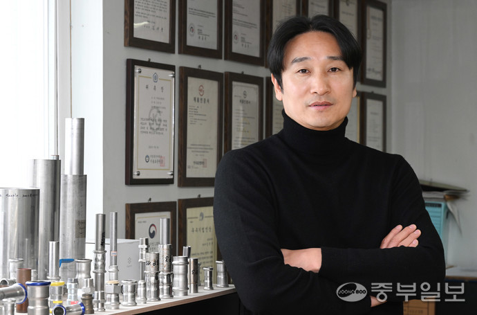 김민준 삼영금속 대표.정선식기자