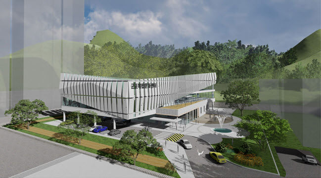 사진은 군포시복합문화센터 조감도. 사진=군포시