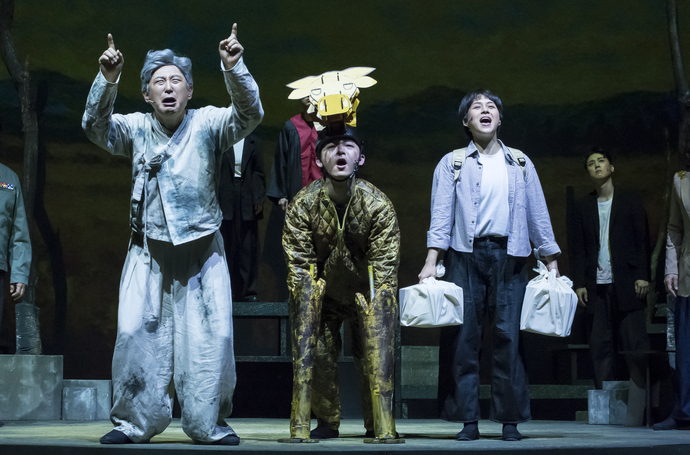 연극 ‘소’ 공연 장면 중 일부. 사진=김포문화재단