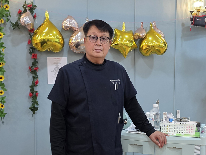 인천 강화군에서 간호조무사 일을 하고 있는 백재연 씨.