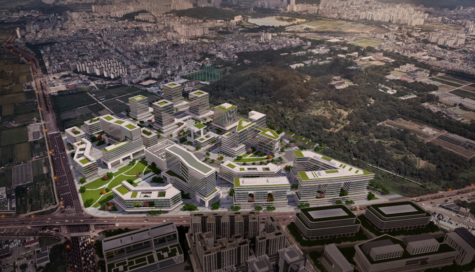 탑동 이노베이션밸리 조감도. 사진=수원시청