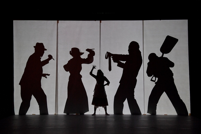 연극 ‘그때, 변홍례’ 공연 장면. 사진=경기아트센터