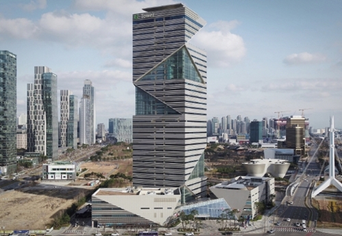 인천경제자유구역청 전경.