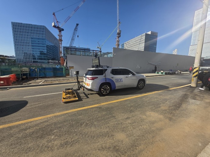 지하공간 2차 지반탐사 사진=과천시