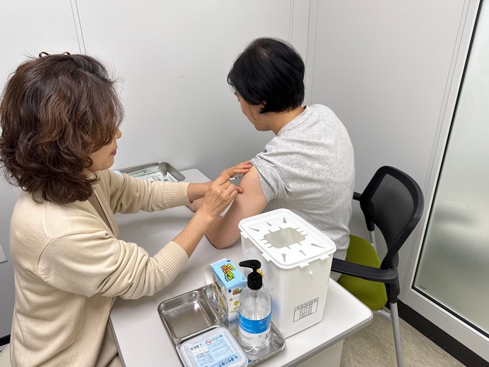 과천시 보건소 독감 예방 접종 사진=과천시