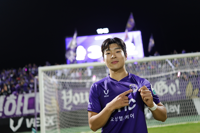 2025 시즌 K리그1 영플레이어상 후보로 선정된 채현우(FC안양). 사진=한국프로축구연맹