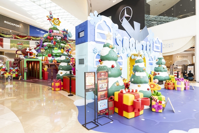 스타필드 하남에서 진행 중인 ‘메리 브롤리마스 in 스타필드 전경. 사진=신세계프라퍼티