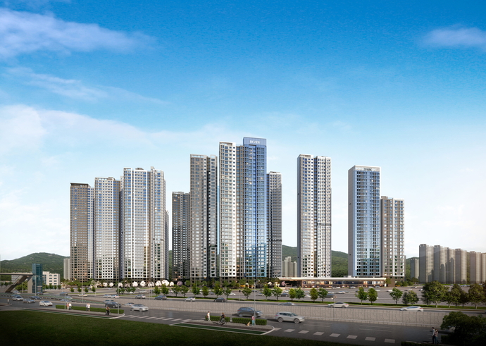 ‘의왕시청역 SK뷰 아이파크’ 투시도