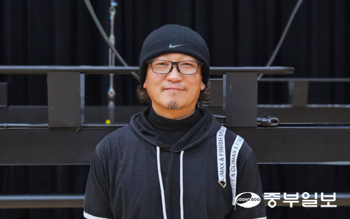 박지범 무대감독. 박예지기자