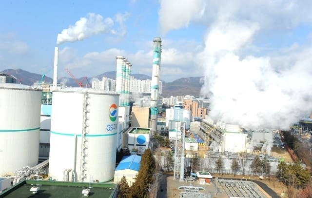 GS파워가 운영중인 안양 열병합발전소 전경.