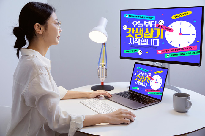 갓생살기. 클립아트코리아 자료사진