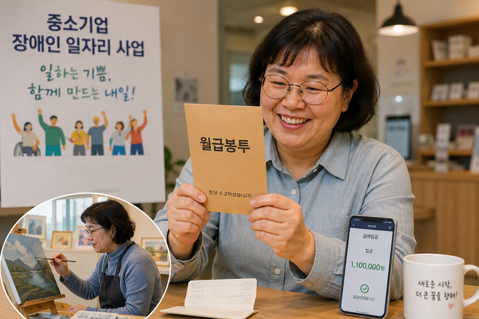 인천지식재산센터 장애인 일자리사업, 문화예술 분야로 확대..."처음 일... - 뉴스 썸네일 이미지