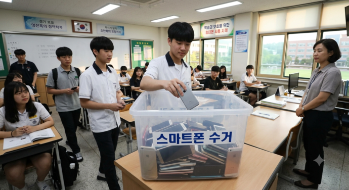 폰 프리 스쿨 추진