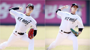 프로야구 KT <b>원상현</b>-김민, 5선발 경쟁 뜨겁다